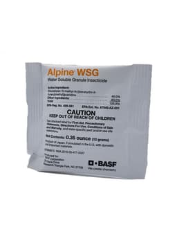 Alpine WSG Insecticide, 5 x 10g Packets