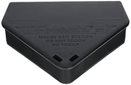 RTU Mouse Bait Station with Keys, Black 12 Pack